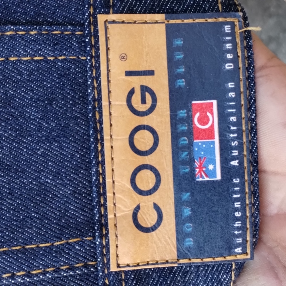 COOGI Cotton Down Under Blue Jean 6 Pocket Jacket Crispy - Picture 4 of 16
